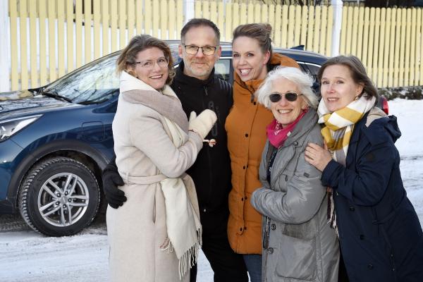 Alla gemensamma stunder längs vägarna har fått Ulrika Nyström, Jan Solvander, Sandra Sellin, Eva Hägglund och Jenny Back att bli goda vänner.