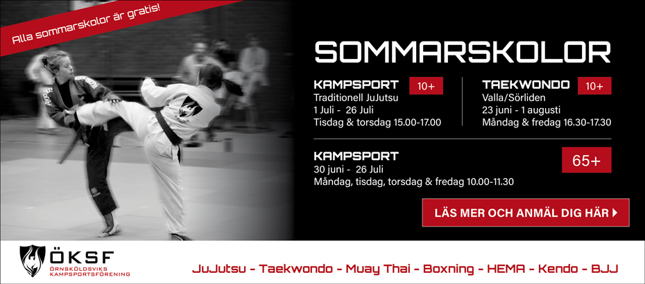 Sommarskola - Örnsköldsviks Kampsportförening
