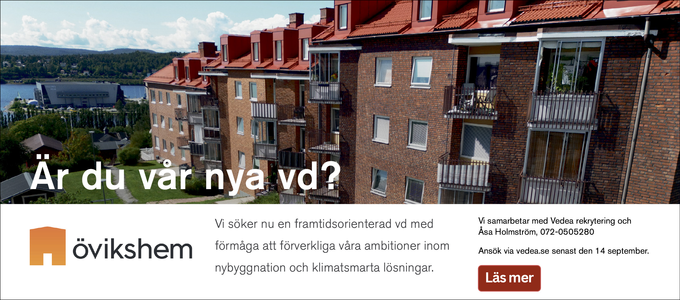 Övikshem söker ny VD