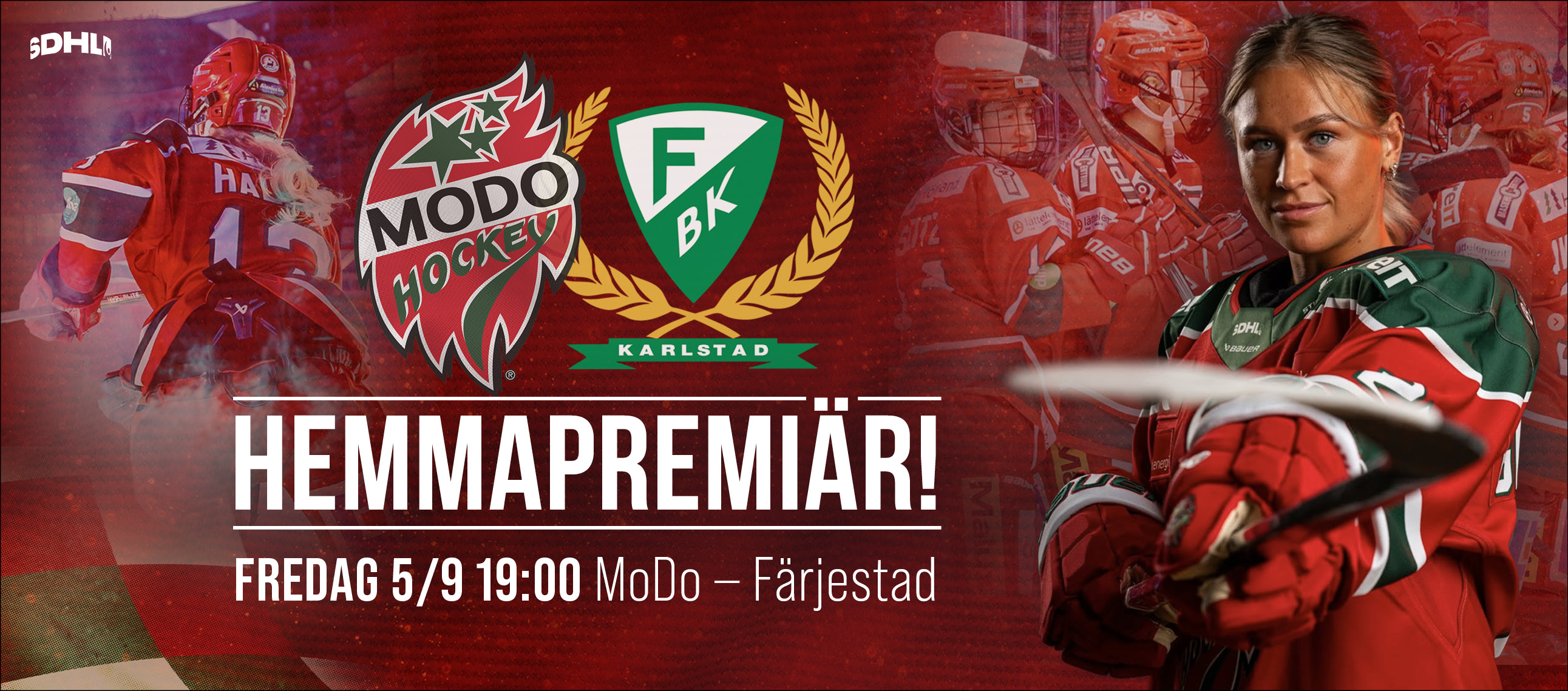 MoDo-Färjesatd fredag 5/9 kl 19.00 Hägglunds Arena