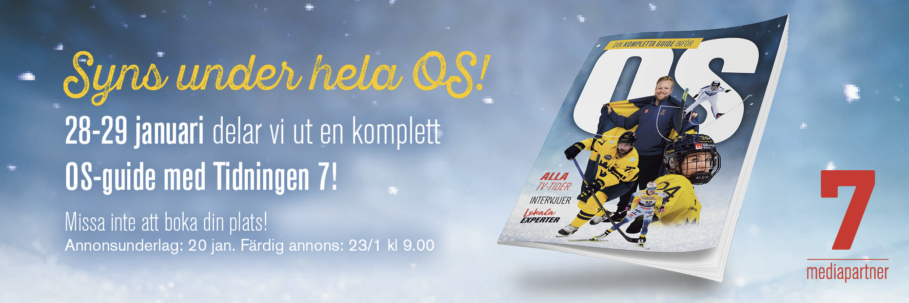 OS-guide med Tidningen 7 28-29 januari.