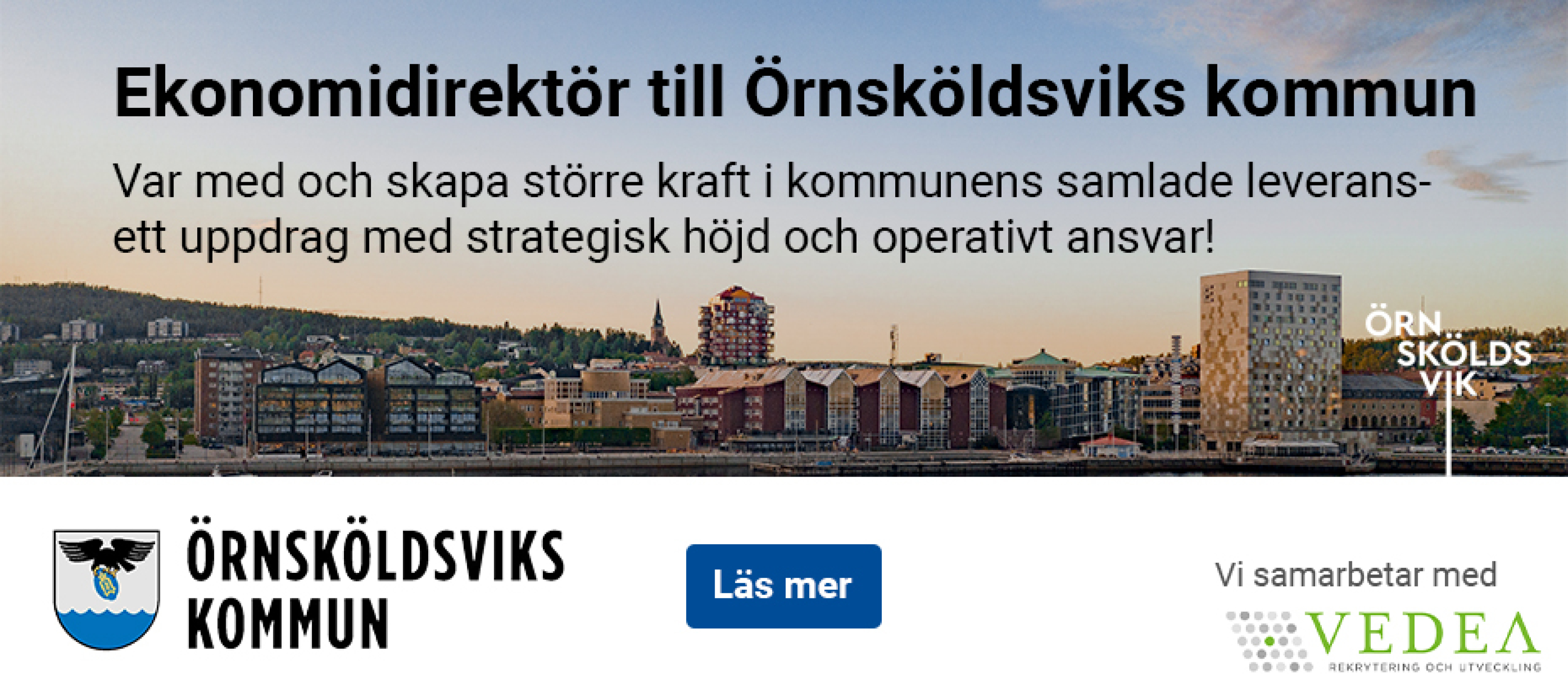 Platsannons ekonomidirektör